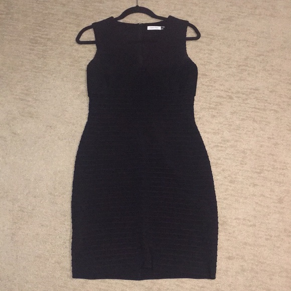 Calvin Klein Dresses & Skirts - Fitted Black Calvin Klein Dress